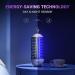 Portable Bug Zapper - Indoor/Outdoor Fly & Mosquito Trap with 2500mAh Battery - Electric Fly Zapper for Camping - White - Buy Online on GoSupps.com