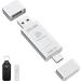 iDiskk USB3.2 512GB Solid State USB Flash Drive 500MB/s Fingerprint Encryption Type C USB Gen 2 Photo Stick,USB-C iPhone memory fingerprint USB stick for iPhone 15 series/Android phones/PC/Mac