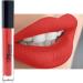 Mynena Orange Lipstick Matte Liquid Long Lasting Waterproof Lightweight No Smudge Vegan and Cruelty-Free Talc-Free Mica-Free Gluten-Free and Paraben-Free | Scarlet
