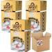 Generic 03 x Jerseyy Dairy Jersey Gold Ice Cream Mix 1l - Soft serve ice cream mix - Buy Online on GoSupps.com