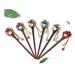 minkissy Vintage Hair Stick Vintage Hair Clips Wedding Hair Accessories Blue Hair Clip Prom Hair Pieces Hair Bun Stick Picks Hair Chopsticks Traditional Hair Stick Retro Hair Stick