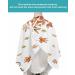 Thanksgiving Turkey Rugby Barber Cape | Adjustable Hair Cutting Cape for Adults & Kids | Autumn Maple Leaf Design - Buy Online on GoSupps.com
