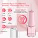 350mL Water Flosser - Cordless Dental Oral Irrigator with 6 Jet Tips 3 Modes USB Rechargeable IPX7 Waterproof - Perfect for Home & Travel (Pink - Buy Online on GoSupps.com
