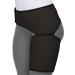 Vive Groin and Hip Brace - Sciatica Wrap for Men and Women - Compression Support for Nerve Pain Relief - Thigh, Hamstring Recovery for Joints, Flexor Strains, Pulled Muscles Black 48" to 58"