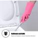 Dishwashing Rubber Gloves - 2 Pairs, Small Size, Pink & Yellow - Reusable Kitchen Cleaning Gloves for Household - Buy Online on GoSupps.com