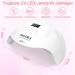 Buy NailGirls 36W LED UV Nail Lamp - 3 Timer Settings 18 Light Pearls Auto Sensor & LCD Display for Perfect Gelngel Fast International Shipping! - Buy Online on GoSupps.com