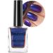 15ml Chameleon Nail Polish - Quick Drying Holographic Nail Varnish - Sparkling Chrome Nail Polish Magic Colour Iridescent Nail Varnish - Long-lasting Nail Polish for Manicure DIY at Home Holographic Blue Purple - Buy Online on GoSupps.com