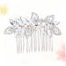 Didiseaon Rhinestone Hair Comb Rhinestone Headpiece Bridal Hair Comb Pearl Hair Clip Wedding Hair Accessory Crystal Headpiece Gold Tiara Goody Hair Glass Bride Hair Accessories - Buy Online on GoSupps.com