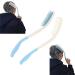 TANDC Long Handle Reach Comb Brush Set for Elderly with Limited Dexterity or Arthritis - White - Buy Online on GoSupps.com