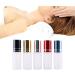 Gofeibao Blue Roll-On Glass Bottles for Essential Oils - Ink Roller Bottles for Aromatherapy - Durable & Stylish Essential Oil Containers - Buy Online on GoSupps.com