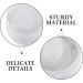 IMIKEYA Lot de 2 houppettes et leur r cipient rechargeables avec houppette douce. Distributeur de poudre pour b b id al pour la chambre de b b le langer et les d placements. Blanc. - Buy Online on GoSupps.com