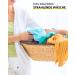 Oecolife Detergent Leaves - 60 Washes Eco-Friendly Biodegradable Washing Strips for White & Colored Laundry - Floral Freshness Made in EU - Buy Online on GoSupps.com