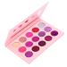 VINTORKY 15 Colorful Eyeshadow Eyeshadow Compact Eyeshadow Palette Purple Eyeshadow