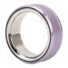 Health Tracker Ring Pedometer Waterproof Purple Stainless Steel Smart Ring for Daily Life (18)
