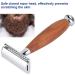 Dekaim Wooden Handle Razor | Classic Men's Double Blade Safety Razor | Premium Manual Shaving Experience - Buy Online on GoSupps.com