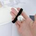Yheakne Vintage Pearl Hair Tie Elastic Black Hair Rope Band Nylon Ring Hair Band Rope Ponytail Holder Pearl Hair Tie Accessories for Women and Girls Gifts (Black B) - Buy Online on GoSupps.com