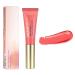 PICKX Pink Powder Blusher Liquid Beauty Stick Soft and Durable Shiny Velvet Texture Easy to Mix Soft Powder Blusher Makeup Durable and Soft Natural Dew (02# One Size) 02# 1 g (Pack of 1)