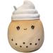 HEKARBAMILL Bubble Tea Plush 5.9x9.8 Inch Soft Skin-Friendly Boba Plush Milk Tea Cute Plush Pillow Stuffed Boba Pillow Gifts for Girls Toys Brown for Recreation