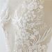 3D White Sequin Bead Floral Lace Trim Applique Patches - Wedding Dress DIY (1 Pair) - Buy Online on GoSupps.com
