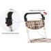 Multifunctional Elderly Walker The Elderly Can Push & Sit Lightweight Folding Spray-Painted Steel Shopping Cart with Duffel Bag and Decoration - Buy Online on GoSupps.com
