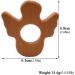 Wendysun 10pcs Cartoon Wood Teether - Natural Animal Wing Shape Baby Teething Toy - Buy Online on GoSupps.com
