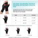 Ricbestlab Copper Compression Arthritis Gloves - Fingerless Pain Relief for Arthritis & Carpal Tunnel - Men & Women - Black, Large (1 Pair) - Buy Online on GoSupps.com