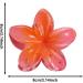 Hawaiian Flower Hair Clip Flower Claw Plumeria Hair Clip | Colorful Flower Hair Clips for Girls Ladies to Claw Thick Hair & Thin Hair Swan-ca Red - Buy Online on GoSupps.com