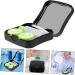 Partykindom Cute Animal Eye Care Set: 2-in-1 Container & Holder for Glasses & Contact Lenses - Clear Stand & Case - Buy Online on GoSupps.com