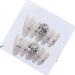 Handmade Long and Short Nail Patches for Artificial Nail Enhancement(Color:19508 Size:XS)