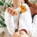 Buy Windy5 Leather Woven Pacifier Chain - Colorful Braided Clip Holder for Baby Feeding & Teething (Gray+Brown) - International Shipping Available - Buy Online on GoSupps.com