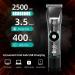 Premium Hair Clippers for Men | Cordless Rechargeable Beard & Body Trimmer Kit - Professional Barber Shop Quality - Buy Online on GoSupps.com