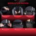 NganSuRong Crystal Rhinestone Car Handbag Holder for Women - Seat Back Organizer for Purse & Pocket Items - Driver Storage Netting Pouch for Backseat Barrier - Buy Online on GoSupps.com