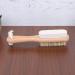 COHEALI 1pc Foot File Stone Bristles Foot File Pumice Stone for Feet Foot Pumice Brush Pedicure Brudh Foot Brush for Feet Wood Tools Nail Tools Pedicure Tools Natural Scrub Brush - Buy Online on GoSupps.com