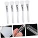 10 Pieces Transparent Brush Body Butter Makeup for Skin Care Tools Applicator for Face Mud Masks Applicator for Silicone Masks Face Tool - Buy Online on GoSupps.com