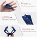 4 Pack Matte Triangular Hair Clips for Women - Non-Slip Colorful Hair Accessories - Buy Online on GoSupps.com