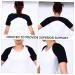 NOLITOY Warm Shoulder Strap Protector - Rotator Cuff Brace & Shoulder Support - Black Stabilizer for Injury Relief & Comfort - Buy Online on GoSupps.com