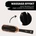 Parsa Beauty Trend Line Long Narrow Hairbrush - Rose Gold - Daily Styling All-Round Brush with Plastic Pins - No Tangle Hair Brush - Buy Online on GoSupps.com