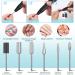 Professional Electric Nail Miller - 20 000 RPM Acrylic Gel Nail Cutter Home & Salon Use Perfect Christmas Gift for Women - Black - Buy Online on GoSupps.com