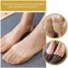 Buy EXCEART 4 Pairs Half Socks with Washable Metatarsal Pads - Breathable Forefoot Pads for Women - Reusable Silicone Toe Socks for Comfort & Support - International Shipping Available - Buy Online on GoSupps.com