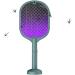 Fly Racket - 3000V Powerful Swatter Racket 2 in 1 Fly Swatter with USB Rechargeable Base 3-Layer Safety Mesh Inhaled Photocatalyst Fly Trap Light Dirfuny (Green) - Buy Online on GoSupps.com