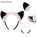 CHEERYMAGIC Cat Ears Headband Soft Furry Cat Ear Hairband with Bells and Bowknot Cute Animal Hairband Cosplay Cat Costume Hair Accessories for Women Girls Halloween Christmas Party Supplies A7HBMEFG - Buy Online on GoSupps.com