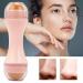 Lingjiong Oil Absorbing Face Roller - Volcanic Stone Oil Control Roller for Greasy Skin | Pink Facial Matting Tool - 1 Piece - Buy Online on GoSupps.com