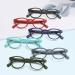 Cojwis 6 Pack Reading Glasses - Ultra Clear Crystal Spring Hinges Matte Finish 6 Colors for Women - Stylish & Comfortable Eyewear - Buy Online on GoSupps.com