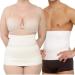 BodyPerfect kidney warmer men and women back bandage made of wool heat belt back warmer men's kidney belt kidney protection thermo gurt (l) white l