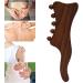 Wood Gua Sha Stick | Beech Wood Massage Tool for Muscle Relaxation & Pain Relief | International Shipping - Buy Online on GoSupps.com