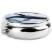 Killer Whale Round Pill Box | 3 Compartment Portable Travel Medicine Organizer | Mini Decorative Pocket Purse for Vitamins & Tablets - Buy Online on GoSupps.com