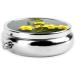 Shop Narcissus Flowers Mini Round Pill Box | 3 Compartment Travel Organizer | Portable Pill Case for Home & Office - Buy Online on GoSupps.com