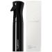 FLAIROSOL Spray Bottle for Hair Continuous Spray Bottle with 0.3MM Ultra Fine Mist Water Mister Spray Bottle for Hairstyling Cleaning Plants Pets 10.1oz/300ml Black Bottle White Print