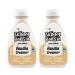 2 x 425ml Zero Calorie NON Dairy Vanilla Creamer Coffee Tea Smoothie Porridge Cereal Desserts
