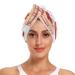 Cherry Cakes Hair Towel 2 Pack Super Absorbent Hair Drying Towel Quick Dry Hair Turbans Head Towel with Button Twisty Wrap for Women Girls